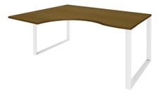 Burocean Urban - bureau - linkshoekig - walnoot