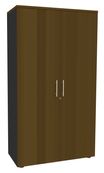 Burocean PRO - keukenkast - 4 planken - 2 deuren - antraciet, walnoot