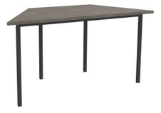 Burocean - tafel - trapezoïde - grijs eiken