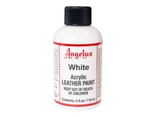 Angelus - Peinture acrylique pour cuir - 118 ml - blanc