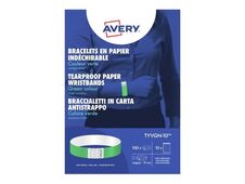 Avery - polsbandetiketten - 10 etiket(ten) - 19 x 256 mm