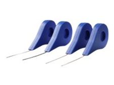 Nobo gerasterd tape - 0.15 cm x 10 m - zwart