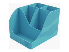 Exacompta Skandi Pen Wave - potloodbeker - polystyreen (PS) - zeeblauw