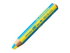 STABILO woody 3 in 1 duo - kleurpotlood - geel, cyaan blauw