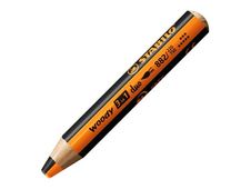 STABILO woody 3 in 1 duo - kleurpotlood - zwart/oranje