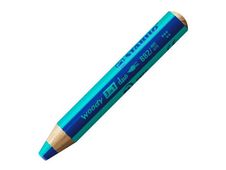 STABILO woody 3 in 1 duo - kleurpotlood - ultramarijnblauw/turkoois