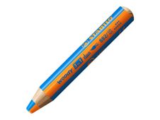 STABILO woody 3 in 1 duo - kleurpotlood - oranje/middelblauw