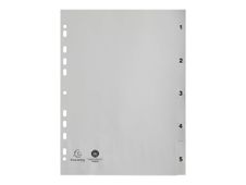 Exacompta Forever - Intercalaire 5 positions - A4 - gris