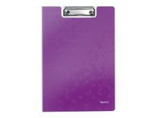 Leitz WOW - klembordmap - voor A4 -capaciteit: 75 vellen - metallic paars