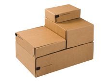ColomPac CP 080 - postdoos - 16 cm x 10.7 cm x 4.8 cm - bruin - pak van 20