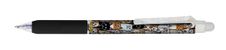 ONLINE magiXX Design - Stylo encre gel - fluffy cats - non permanent - bleu - 0.7 mm - moyen - rétractable - avec gomme