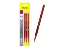 Online magiXX - Pack de 3 recharges - non permanent - rouge - encre gel - 0.7 mm