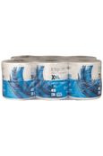 EVADIS - Handdoek - 500 vellen - rol - wit (pak van 6)
