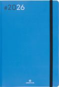 Agenda Flex - 1 semaine sur 2 pages - 17 x 24,5 cm - camel - Oberthur
