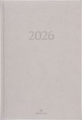 Agenda London - 1 semaine sur 2 pages - 17 x 24,5 cm - beige - Oberthur
