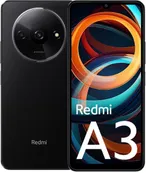 Xiaomi Redmi A3 - 4G smartphone - dual-SIM - RAM 3 GB / intern geheugen 64 GB - microSD slot - 6.71" - 1650 x 720 pixels (90 Hz) - 2x achtercamera's 8 MP - front camera 5 MP - nachtzwart