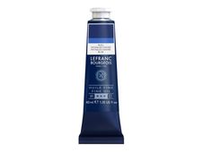 Lefranc Bourgeois - Verf - olie - ftalocyanineblauw - halfdoorzichtig - dun - 40 ml