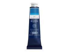 Lefranc Bourgeois - Verf - olie - cerulean blauwe tint - ondoorzichtig - dun - 40 ml