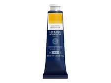 Lefranc Bourgeois - Verf - olie - indiaans geel - transparant - dun - 40 ml