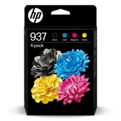 HP 937 - 4 - zwart, geel, cyaan, magenta - origineel - inktcartridge