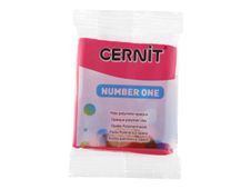 Cernit Number One - Boetseerklei - 56 g - framboos - polymeerklei
