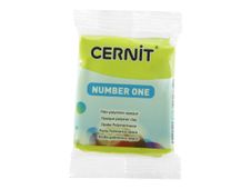 Cernit Number One - Boetseerklei - 56 g - limoengroen - polymeerklei