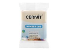 Cernit Number One - Boetseerklei - 56 g - sahara - polymeerklei