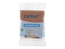 Cernit Number One - Boetseerklei - 56 g - taupe - polymeerklei