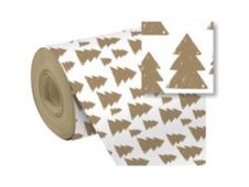 Clairefontaine Christmas - Geschenkverpakking - 35 cm x 5 m - 70 g/m² - knutselpapier