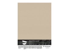 Clairefontaine Pastelmat - Card for pastel - 500 x 700 mm - 5 vellen - zand