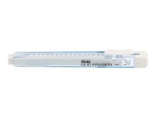 Pentel Clic Eraser - Wisserhouder - rechthoek - wit - hemelsblauw, translucent