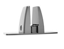 Burocean C - Beugel voor scheidingsscherm - aluminium (pak van 2)