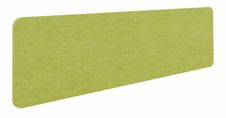 Burocean - Akoestisch paneel bureau - rechthoekig - hergebruikte PET - chartreuse groen