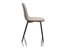 Burocean Chiara - Stoel - bezoeker - polyester - lichtgrijs