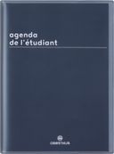 Agenda Boréal - 1 jour par page - 12,5 x 17,5 cm - noir - Oberthur