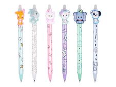 CoolPack Disney Micky Mouse and Friends - Balpen - niet permanent - blauw - 0.5 mm - terugtrekbaar - met wisser (pak van 36)