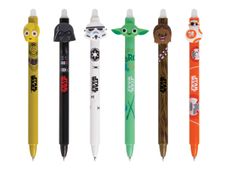 CoolPack Star Wars - Balpen - niet permanent - blauw - 0.5 mm - terugtrekbaar - met wisser (pak van 36)