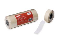 APLI PAPER - Verwijderbare kleeflaag - wit - 22 x 12 mm 10500 etiket(ten) (7 rol(len) x 1500 etiketten
