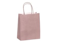 Logistipack - Geschenktasje - 35 cm x 14 cm x 41 cm - poederroze