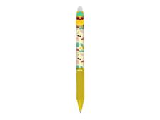 ONLINE magiXX Fun Fruits - Rollerbalpen - ananas - niet permanent - blauw - gelinkt - 0.7 mm - gemiddeld - terugtrekbaar - met wisser