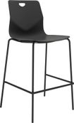 OfficePro TECSUP - Kruk - polypropyleen behuizing - zwart (pak van 4)