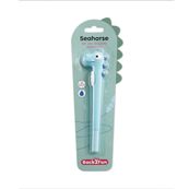 Back2Fun - Stylo fantaisie pour enfants en forme d'hippocampe bleu qui donne envie d’écrire 