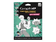 GRAPH'IT MANGA - Doorslagpapier - transparant (pak van 4)