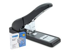 Rapesco ECO HD-140 - Nietmachine - voor zwaar gebruik - 140 vellen - 923/12, 23/12 - plastic - zwart