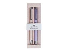 Oberthur Carmen - Stylo à bille et stylo roller - noir - rétractable