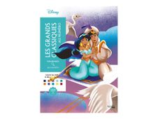Coloriages au numéro - Disney - Les grands classiques - par Bertrand Aurélia - livre à colorier