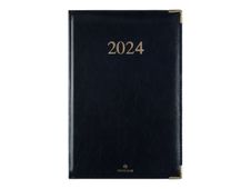 Oberthur Kiev - Agenda - semainier - 90 x 165 mm - bordeaux 