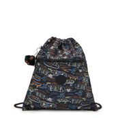 Kipling SUPERTABOO - Sac moyen à cordon de serrage - Neon Skate