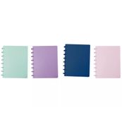 Danneels Bright Vibe - Cahier A5 - ligné - 144 pages - couleurs assortis