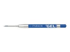 Parker Quink - Recharge - bleu - encre gel - 0.7 mm - moyen